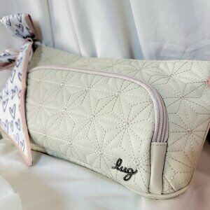 Lug NWT fabulous Quilted Crossbody Bag in Cream! All three straps and Dusty inc!
